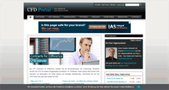 Desktop Screenshot of cfd-portal.com